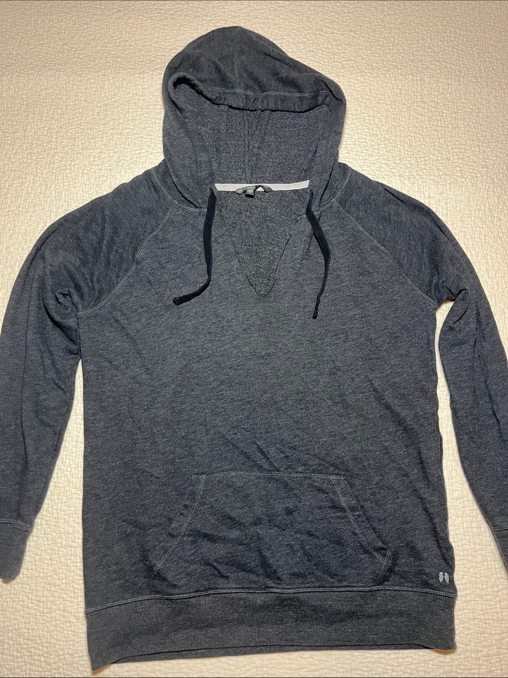 Victoria's Secret Charcoal Gray Hooded Pullover Sweatshirt